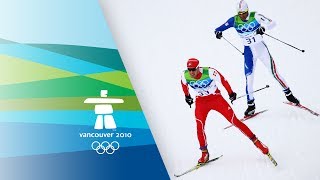 Cross Country Skiing  Mens 15Km Free Highlights  Vancouver 2010 Winter Olympic Games [upl. by Ecille]