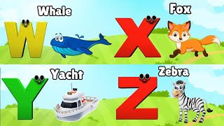 Phonics Song with two words  Phonics song a to z  A for Apple  Nursery Rhymes for Toddlers [upl. by Pincus]