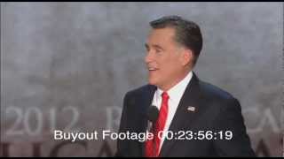 Stock Footage Mitt Romney Speech 2012 Republican National Convention Tampa Florida [upl. by Emixam]