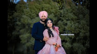 Jagpreet Kaur Weds Jaswinder Singh Wedding Ceremony Live by Nangli Studio M9988343460 [upl. by Atinad77]