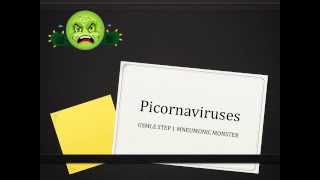 Picornaviruses [upl. by Erdeid]