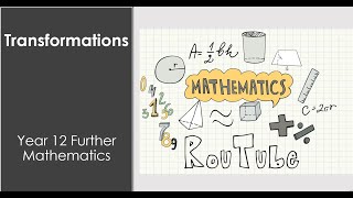 Transformations to linearise scatterplots  Year 12 General Maths  RouTube [upl. by Nairb]