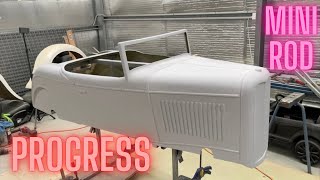 Prepping the mini hot rod for Moulding Crocrodz Diy Kustom [upl. by Khudari]