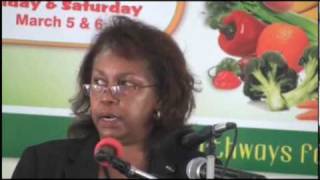 Dr Carolyn Hayle Executive Director of HEART TrustNTA speaks at Farm Fest 2010 [upl. by Liuqa823]