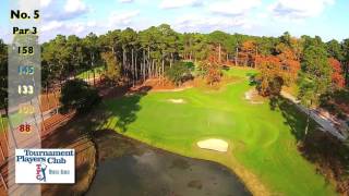 Aerial Tour of TPC Myrtle Beach Holes 19 [upl. by Eissej656]