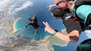 Skydiving Shellharbour  Thrills Views and Happiness [upl. by Fabri]