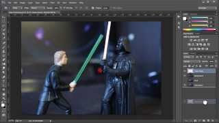 How to make the lightsaber effect in Photoshop CC [upl. by Greenebaum766]