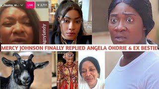 E DON SET‼ MERCY JOHNSON FINALLY SPEAK amp REPLIED ANGELA OKORIE AND FORMER BESTFRIEND IFEOMA [upl. by Ginder]