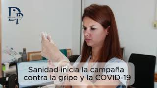 Sanidad inicia la campaña contra la gripe y la COVID19 recursos [upl. by Ennaeiluj]