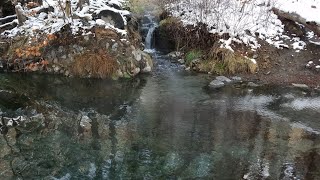 Hot Springs In The Jemez Mountains Of New Mexico [upl. by Nnayecats135]