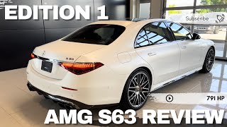 2024 MercedesAMG S63 E Performance EDITION 1 Review by Motorcar  2024 S63 EPerformance Edition 1 [upl. by Varuag]