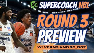 NBL SUPERCOACH  ROUND 3 PREVIEW [upl. by Batha783]