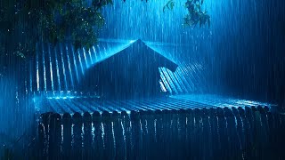 3 Hours  Thunderstorm with Heavy Rain Sounds for Sleep Study and Relaxation  The Hideout Ambience [upl. by Atinnod]