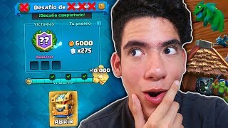 GANO SIN PERDER NI UNA PARTIDA EL DESAFIO ELIMINADO DE CLASH ROYALE  TheDonato [upl. by Dott]