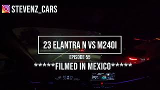 23 Elantra N vs M240I [upl. by Debbee265]