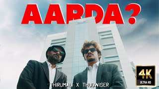 AARDA  ThirumaLi x Thudwiser Music Video [upl. by Enytnoel143]