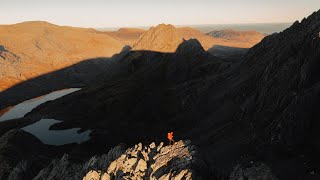 Cneifion Arete Scramble  Ogwen Valley Snowdonia [upl. by Nomael]