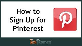 How to Sign Up For Pinterest [upl. by Noseyt]