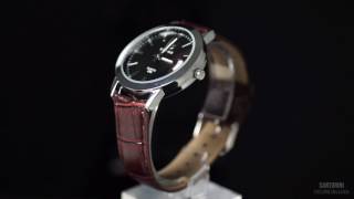 Yazole Waterproof Calendar Leather Wrist Quartz Watch [upl. by Volnak]