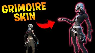 FREE BUILD COM A SKIN GRIMÓRIO I FORTNITE [upl. by Preiser197]