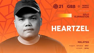 Heartzel 🇲🇾  GRAND BEATBOX BATTLE WORLD LEAGUE 2021 I Solo Elimination [upl. by Annahsad]