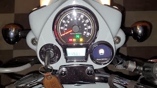 All New Classic 350 Tripper Navigation Display Installation [upl. by Eserehs111]