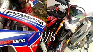 UM DSR VS Crossfire RM250Comparision2019Dirt bikes Nepalprice [upl. by Yderf]