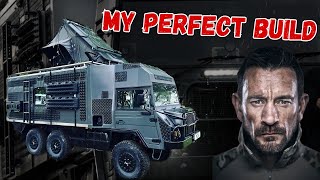 Ollie Ollertons ultimate bug out vehicle build Pinzgauer 6x6 campervan [upl. by Niroht]