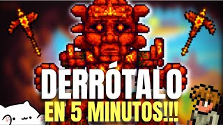 🤠 Como INVOCAR y DERROTAR al GOLEM en TERRARIA 144 terraria 🌳 [upl. by Kcireddor]