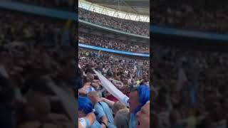 MAN CITY FANS DOING THE POZNAN BEFORE BEATING UNITED😎 shorts [upl. by Henke]