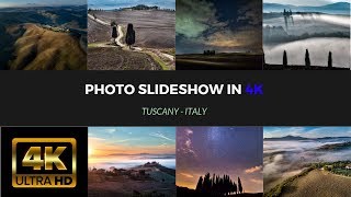 TUSCANY Countryside  ITALY photo slideshow in 4K with ALL iconic HIGHLIGHTS with music [upl. by Haissem796]