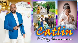 CATLIN  New Konkani 1st Holy Communion Toast Song  by AGNELO LOBO  New Konkani Songs 2024 [upl. by Pollerd96]