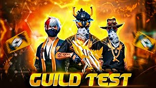 FREE FIRE LIVE GUILD TESTING  GUILD TEST LIVE  FF LIVE GUILD TEST freefirelive liveguildtest [upl. by Bazil]