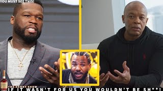 50 Cent and Dr Dre RESPOND to The Game Drink Champs Interview quotWE MADE YOUquot [upl. by Chambers714]