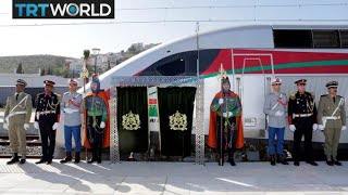 Morocco unveils Africas fastest railway line  Money Talks [upl. by Anawal]