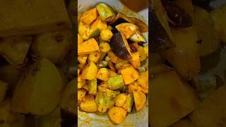 Bengali labra recipe ❣️shorts food [upl. by Odranreb]