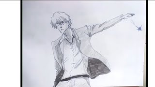 DRAWING RYOKAN ISHIDA SPEED DRAWING  BLEACH bleach [upl. by Perlis821]