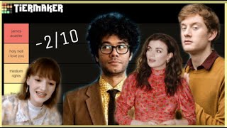 Ranking Funniest British Comedy Greats TIER LIST James Acaster Richard Ayoade Noel Fielding [upl. by Chiaki65]