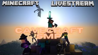 Minecraft Survival Multiplayer Livestream  CaveCraft SMP  minecraft live india [upl. by Diraj733]