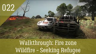 Motor Storm Pacific Rift Walkthrough 022  The Festival Wildfire  Seeking Refugee [upl. by Federica]