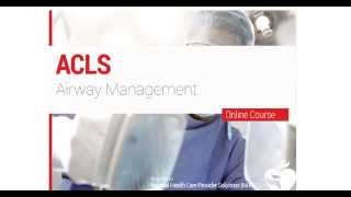 ACLS  Airway Management [upl. by Felicdad614]