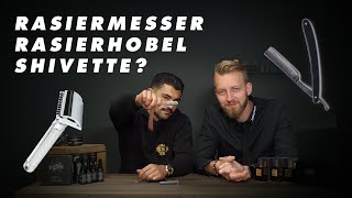 Rasiermesser vs Shivette vs Rasierhobel I Charlemagne Premium [upl. by Malek]