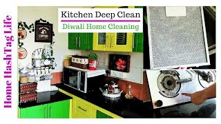 Diwali Cleaning Tips  Kitchen  Diwali Mein Kitchen Ki Safai Kaise Kare English Subtitle [upl. by Sackey]