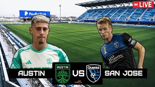 San Jose Earthquakes vs Austin FC Live Game Watch Party amp Reaction Match 15 [upl. by Settera]