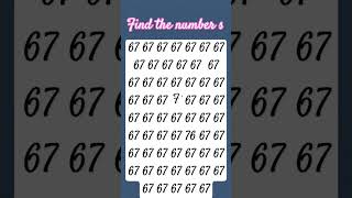 find the number 67 to 76 mathematics [upl. by Anyale]