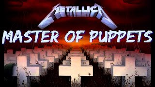 Metallica  Master Of Puppets Lyrics 1 HOUR LOOP  4k Video [upl. by Anikat368]