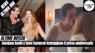 Damiano David e Dove Cameron festeggiano il primo anniversario Vorrei averti incontrato prima [upl. by Mckale]