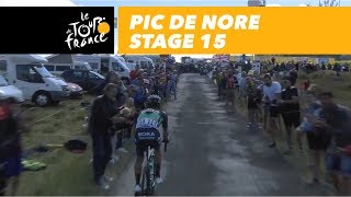 Pic de Nore  Stage 15  Tour de France 2018 [upl. by Brunelle744]