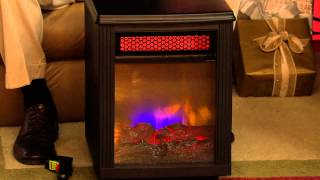 Twin Star Home Infrared Electric Quartz Fireplace Heater with Dan Wheeler [upl. by Zondra]