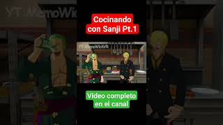 Nos echamos dos copitas nosotros 🥴 onepiece sanji anime [upl. by Persian]